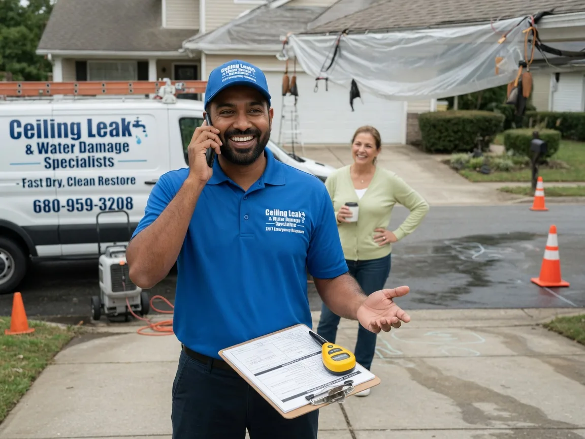 Ceiling Leak Cleanup Lake Huntington, NY FAQs